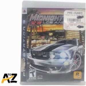 Midnight Club: Los Angeles (Sony PlayStation 3, 2008) Complete w/ Original Case